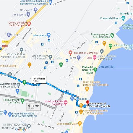 Apartamento Con Patio, Piscina Y Parking Privado El Campello Zewnętrze zdjęcie